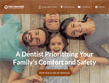 Tablet Screenshot of greatneckfamilydentist.com